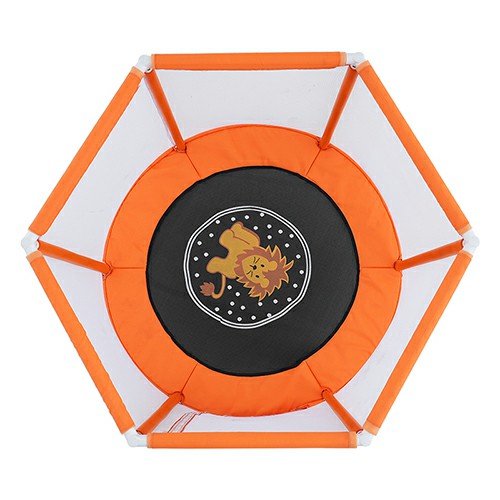 Mini Trampoline with Enclosure Net TC4802-2（orange）