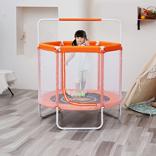 Mini Trampoline with Enclosure Net TC4802-2（orange）