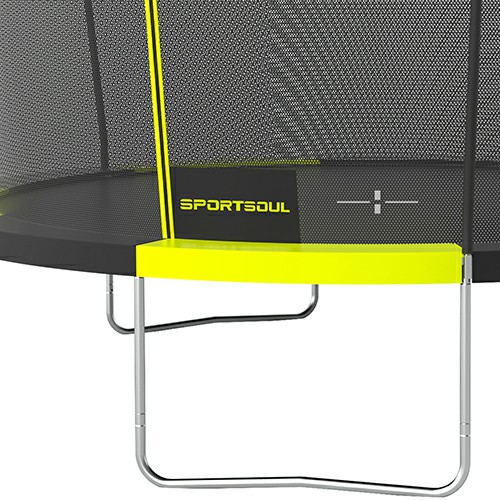 Crown Round Trampoline with Net 10