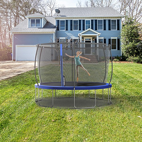 Pumpkin Round Trampoline with NetHTCLEA1201