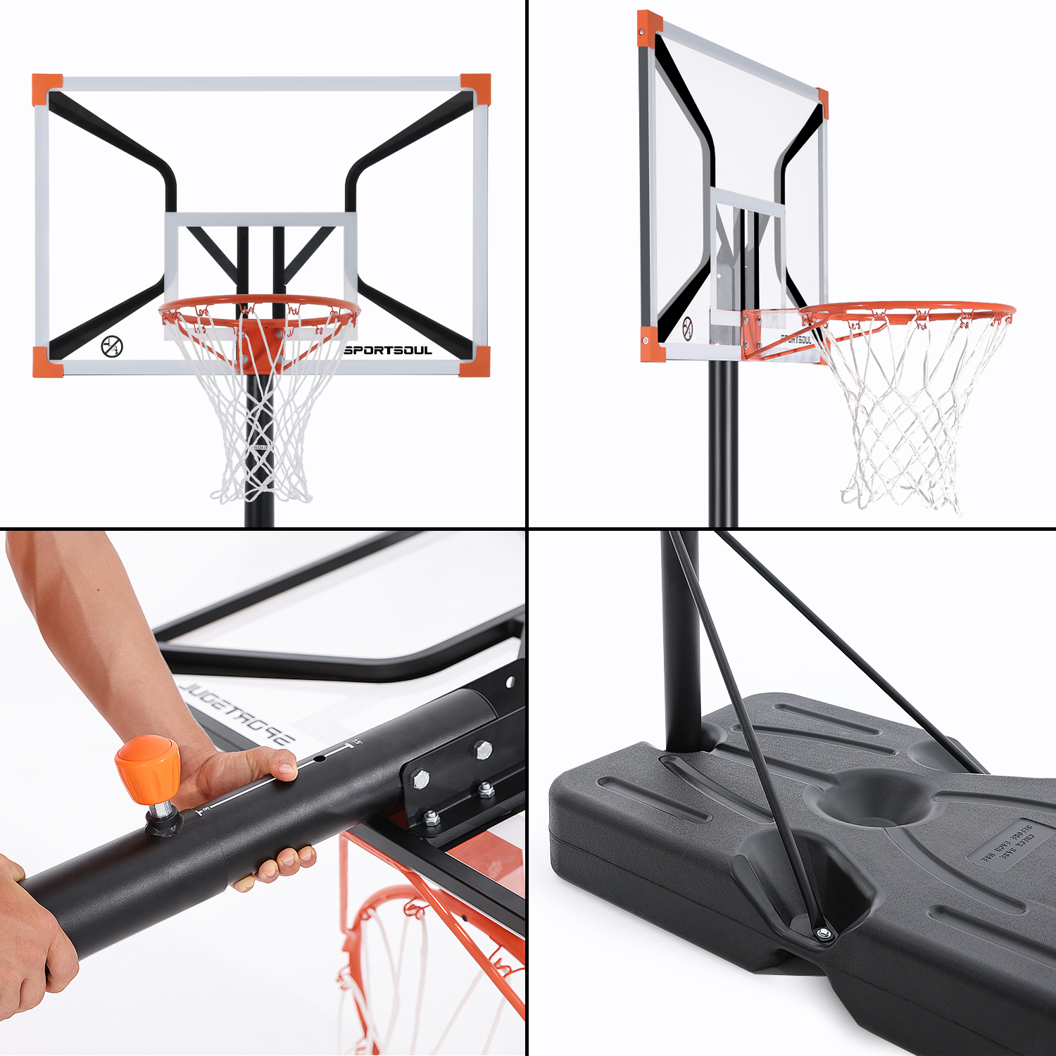 Portable Basketball hoop SSBP4401