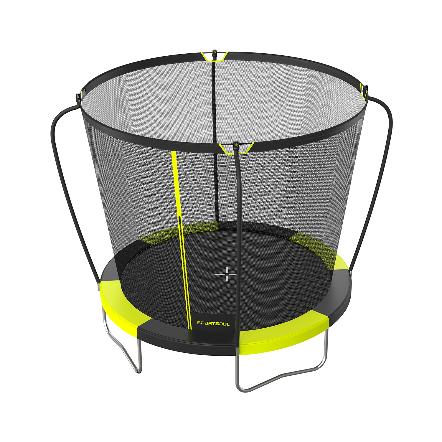 Crown Round Trampoline with Net SA8RC