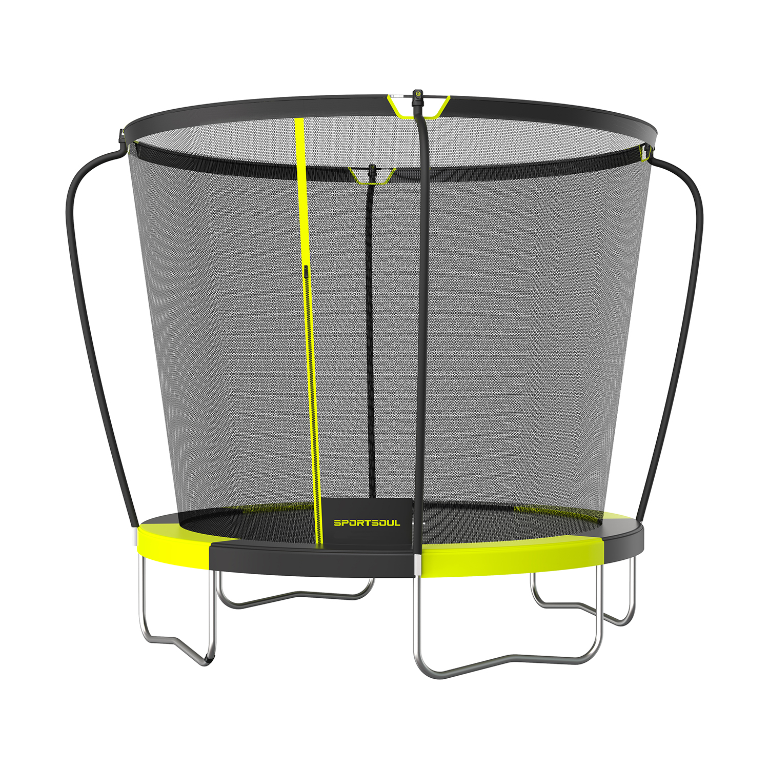 Crown Round Trampoline with Net SA8RC